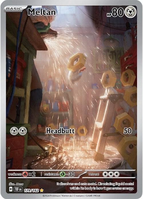 Meltan 179/162 / Illustration Rare