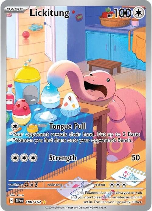 Lickitung 180/162 / Illustration Rare
