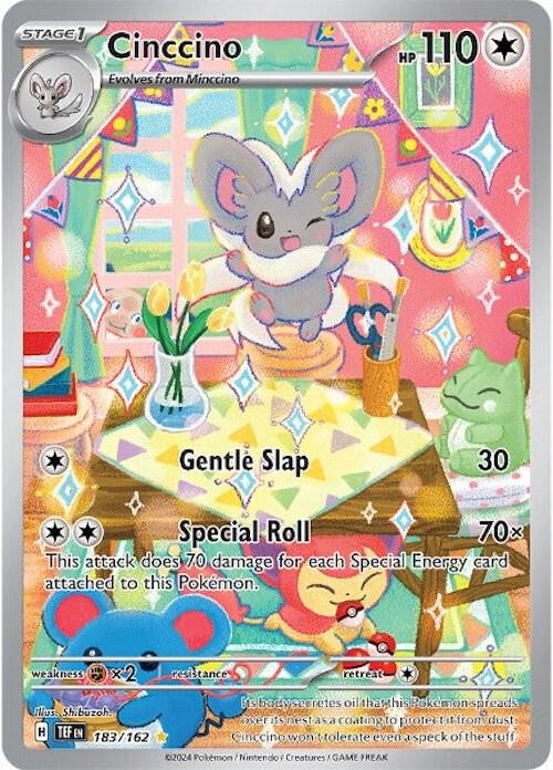 Cinccino 183/162 / Illustration Rare