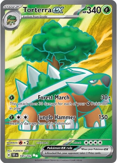 Torterra ex 185/162 / Ultra Rare