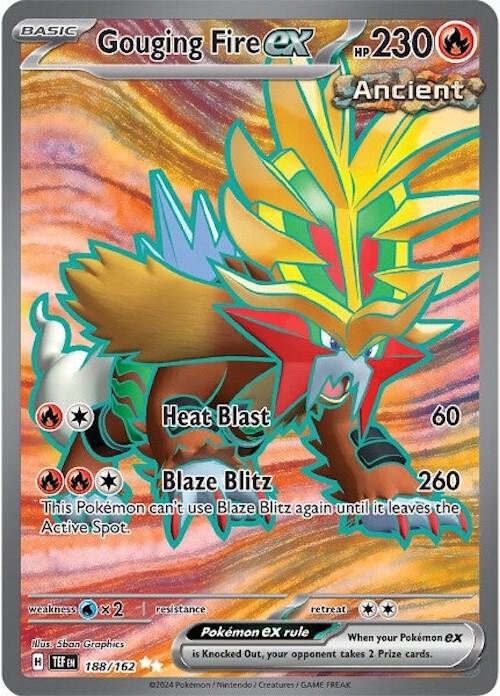 Gouging Fire ex 188/162 / Ultra Rare