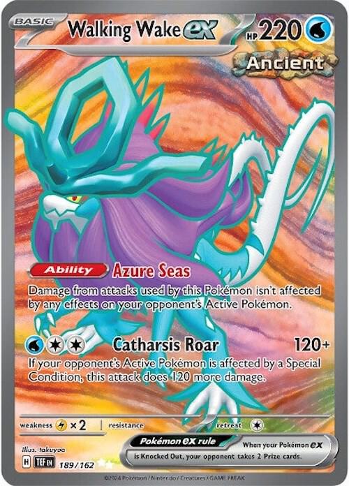 Walking Wake ex 189/162 / Ultra Rare