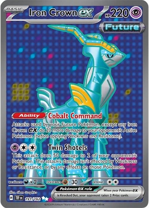 Iron Crown ex 191/162 / Ultra Rare