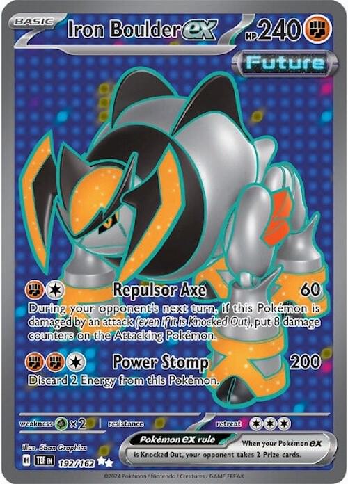 Iron Boulder ex 192/162 / Ultra Rare