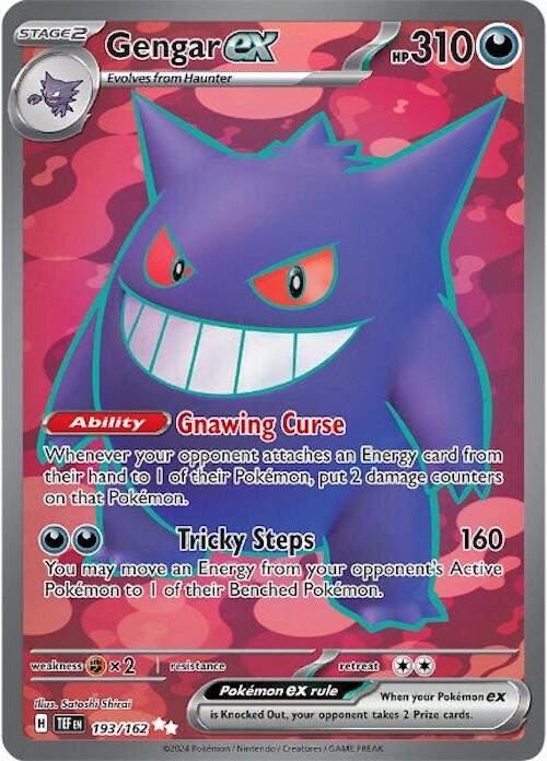 Gengar ex 193/162 / Ultra Rare