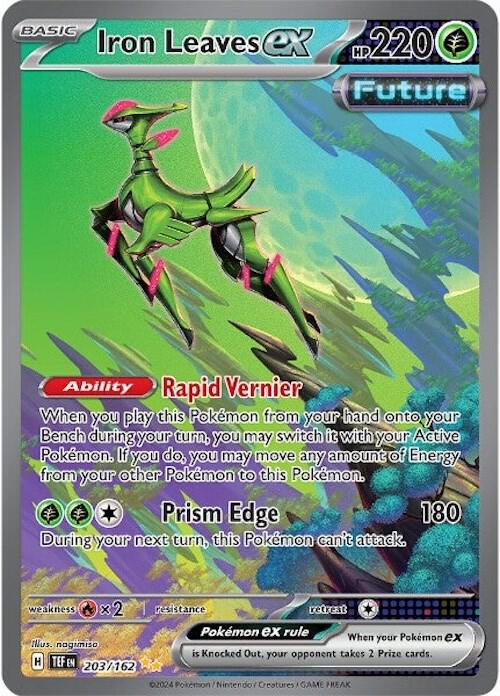 Iron Leaves ex 203/162 / Special Illustration Rare