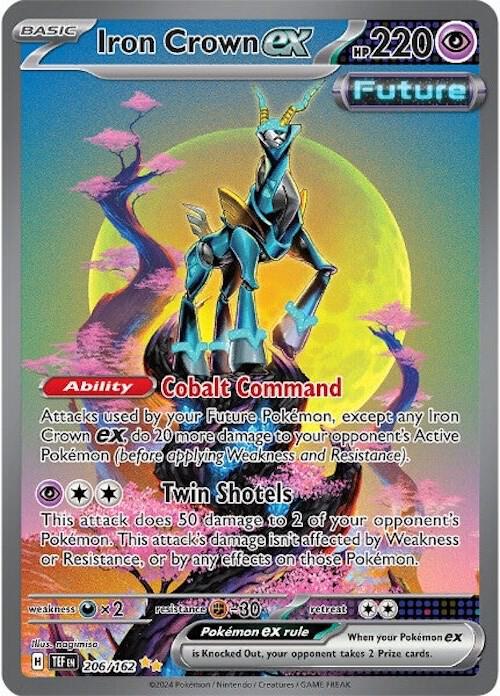 Iron Crown ex 206/162 / Special Illustration Rare