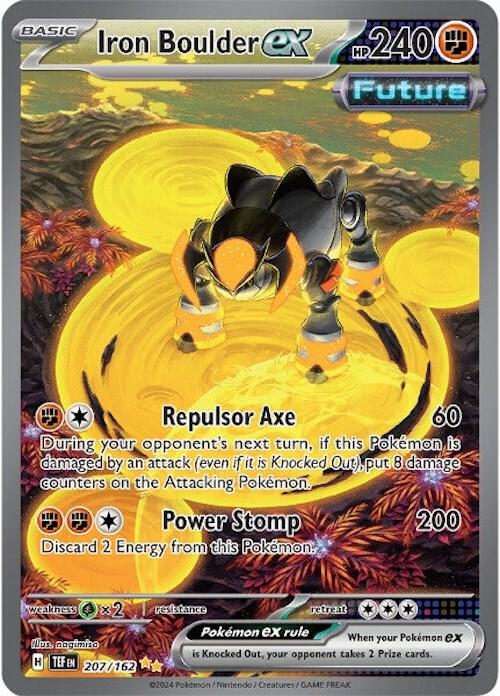 Iron Boulder ex 207/162 / Special Illustration Rare