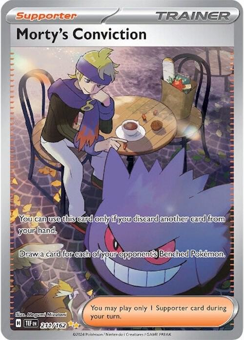 Morty's Conviction 211/162 / Special Illustration Rare