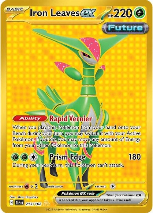 Iron Leaves ex 213/162 / Hyper Rare