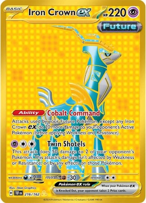 Iron Crown ex 216/162 / Hyper Rare