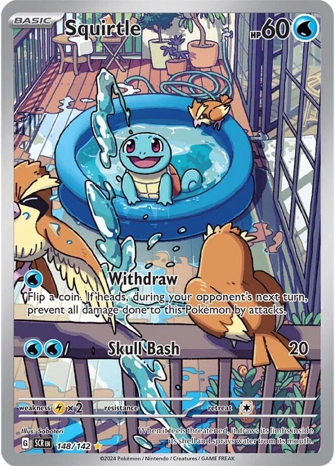 Squirtle 148/142 / Illustration Rare