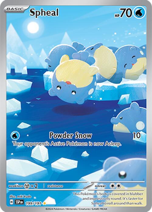 Spheal 199/191 / Illustration Rare