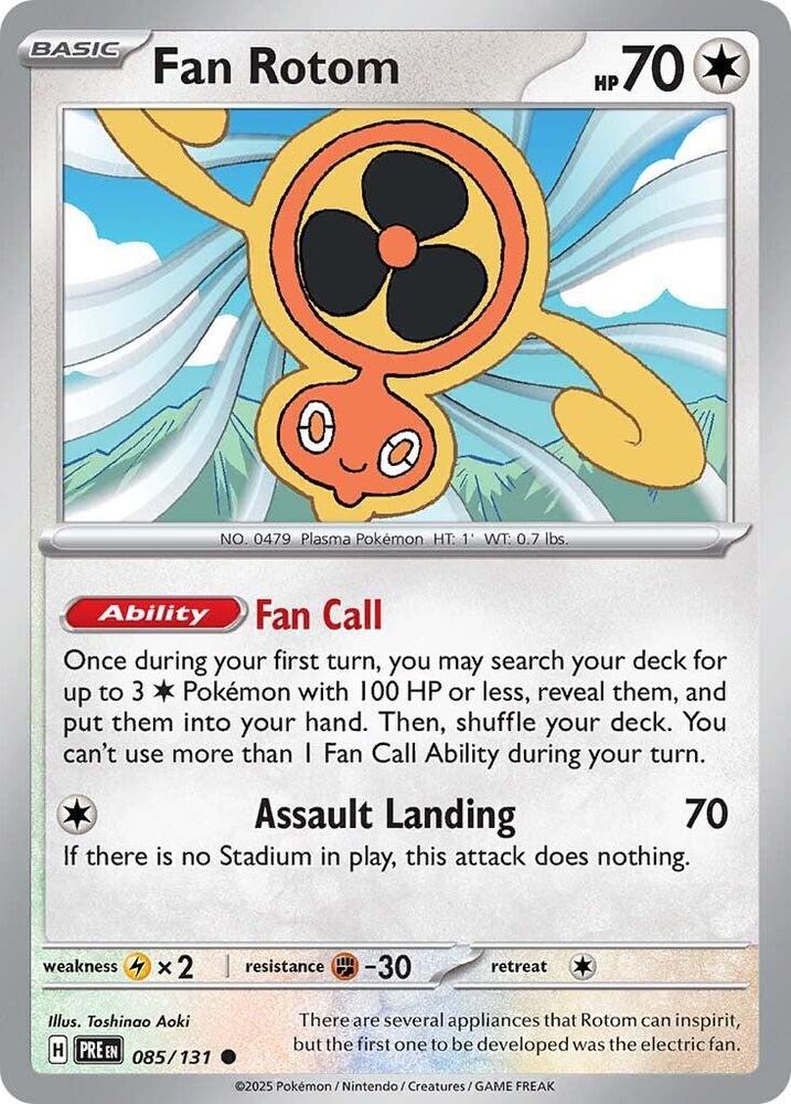 Fan Rotom - 085/131 - Prismatic Evolutions