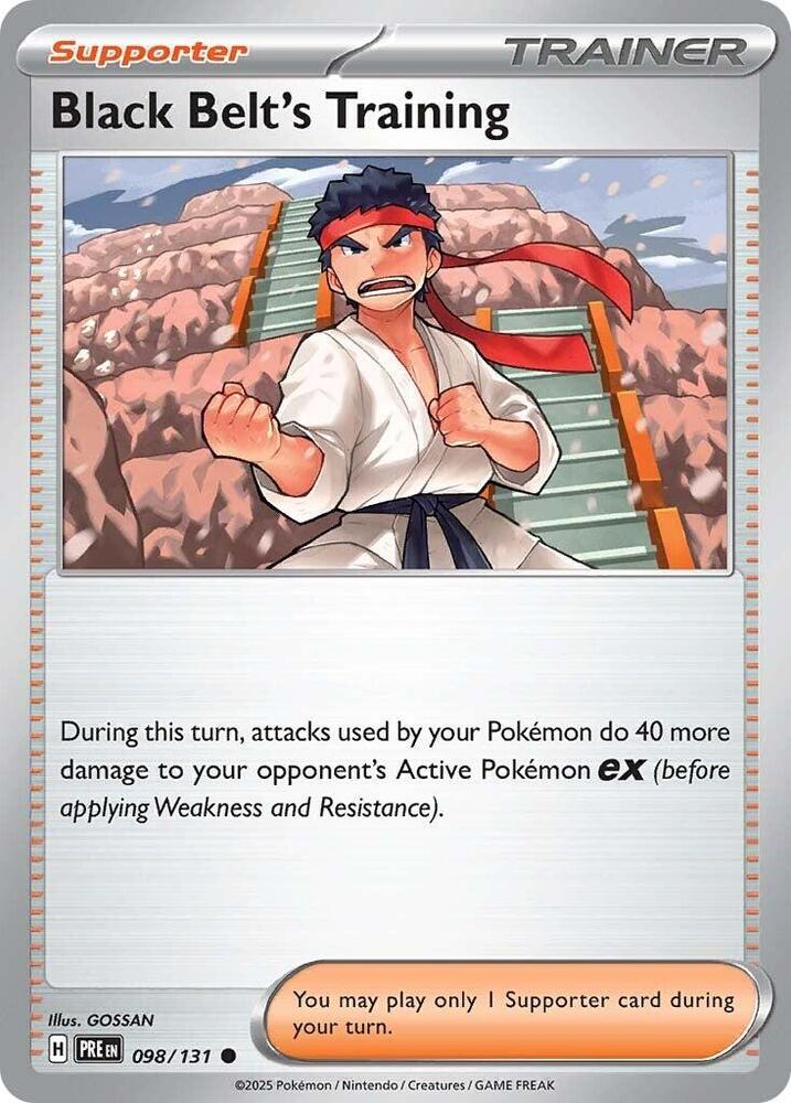 Black Belt's Training - 098/131 - Prismatic Evolutions