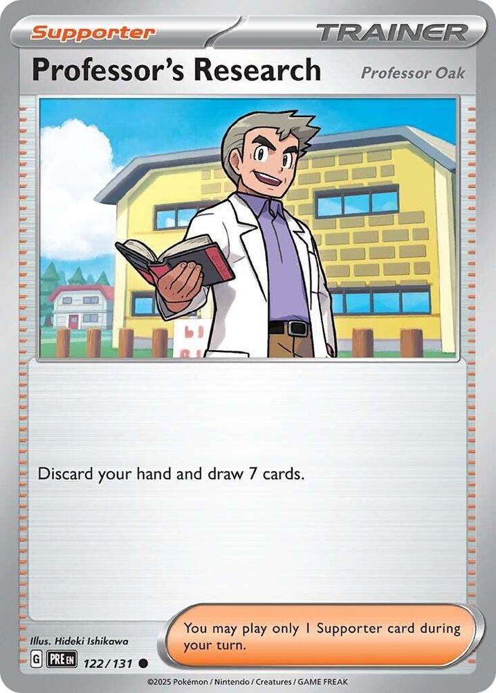 Professor's Research [Professor Oak] - 122/131 - Prismatic Evolutions