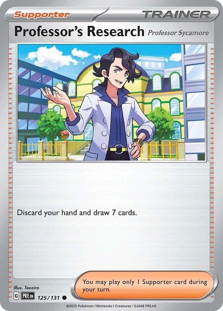 Professor's Research [Professor Sycamore] - 125/131 - Prismatic Evolutions