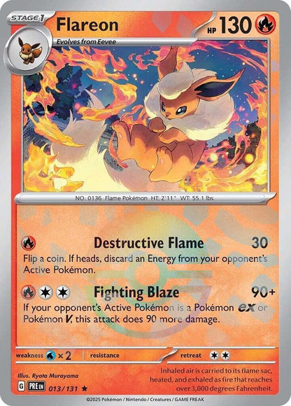 Flareon - 013/131 - Prismatic Evolutions