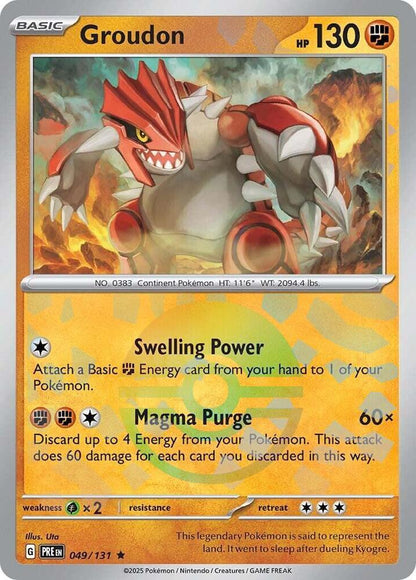 Groudon - 049/131 - Prismatic Evolutions
