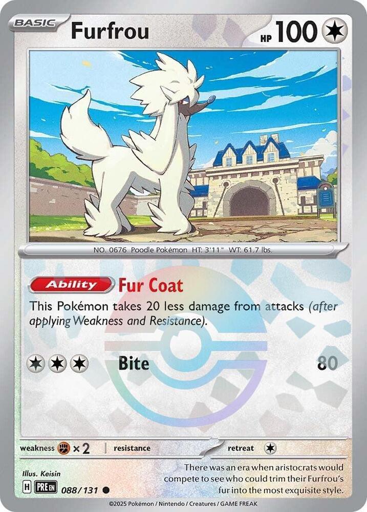 Furfrou - 088/131 - Prismatic Evolutions