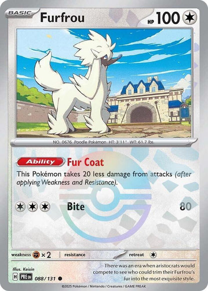 Furfrou - 088/131 - Prismatic Evolutions
