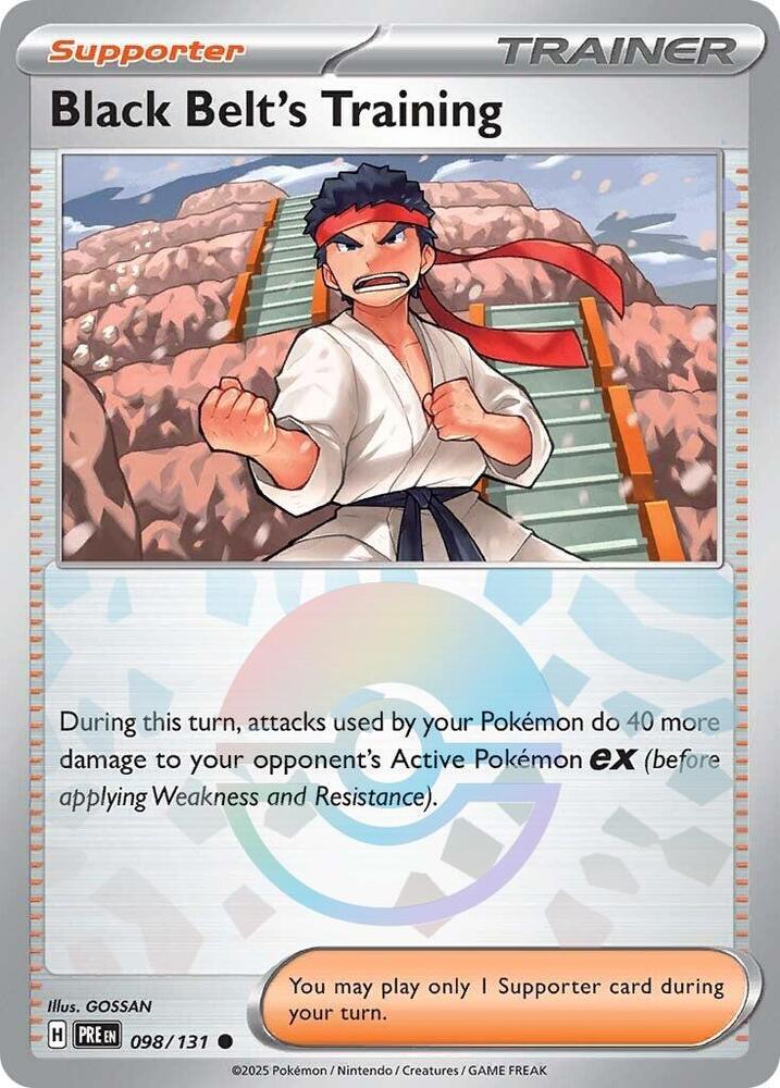 Black Belt's Training - 098/131 - Prismatic Evolutions