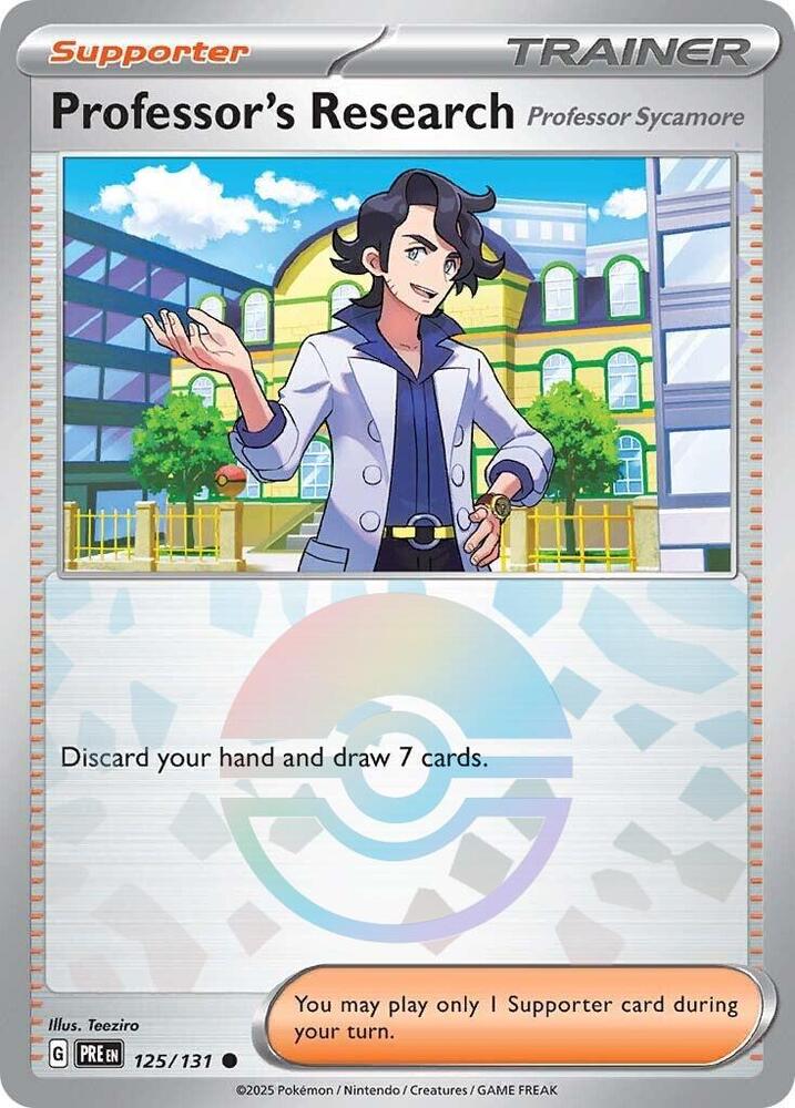 Professor's Research [Professor Sycamore] - 125/131 - Prismatic Evolutions