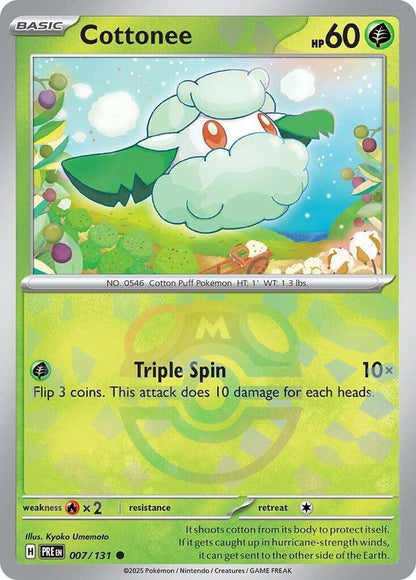 Cottonee - 007/131 -  Prismatic Evolutions