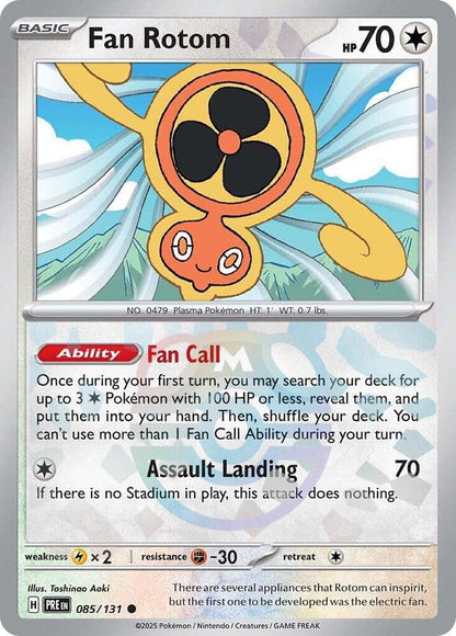 Fan Rotom - 085/131 - Prismatic Evolutions