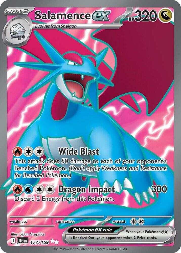 Salamence ex - 177/159 - Journey Together