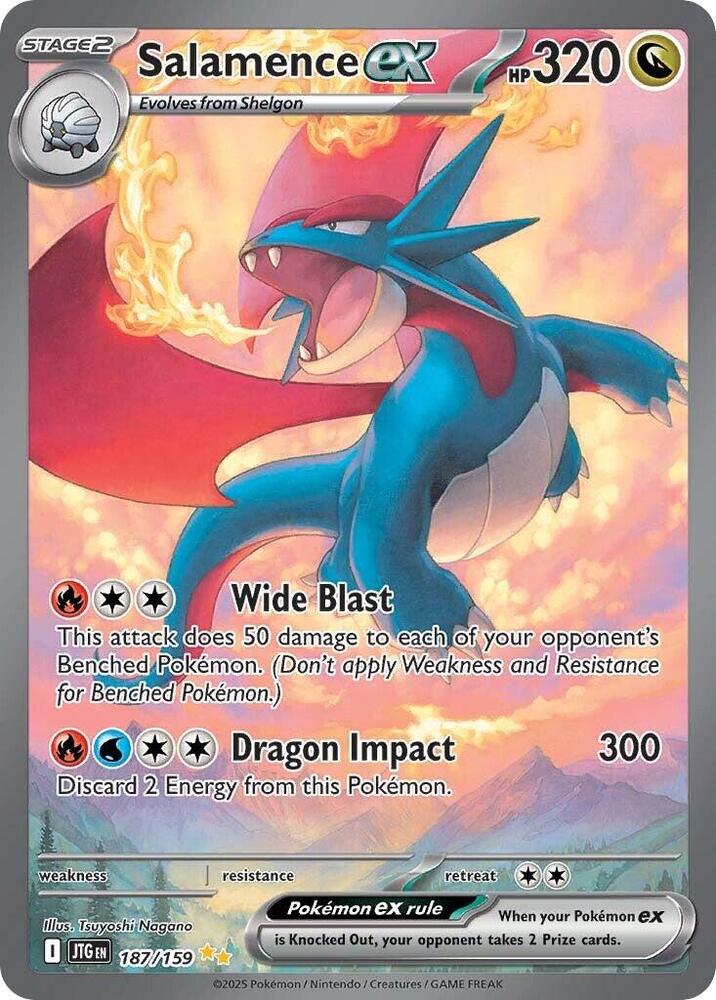 Salamence ex - 187/159 - Journey Together