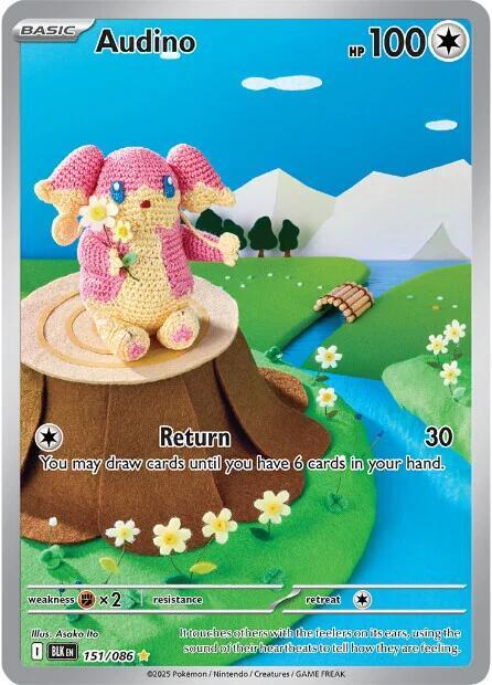 Audino - 151/086 - Black Bolt