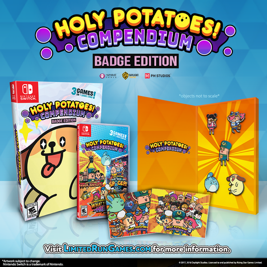 HOLY POTATOES! COMPENDIUM BADGE EDITION