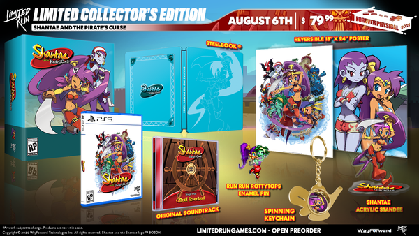 SHANTAE AND THE PIRATE'S CURSE — COLLECTOR'S EDITION