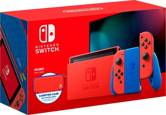 Nintendo Switch - Mario Red & Blue Edition