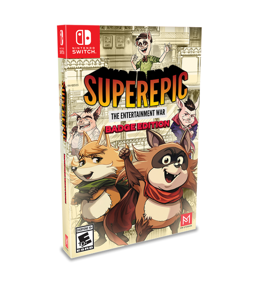 SUPEREPIC: THE ENTERTAINMENT WAR BADGE EDITION